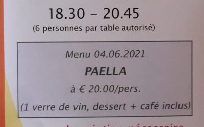 La Ferme de Brasseyrou: début des repas du vendredi soir!